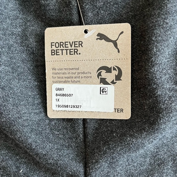 Puma Plus Size Sweatpants - Picture 2 of 3